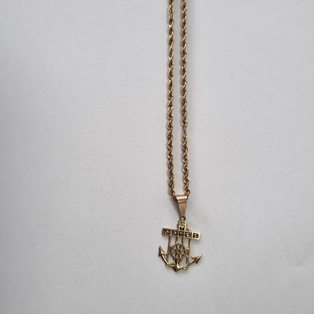 CADENA, DIJE ORO 10 K 4.4 GRMS (SEMINUEVO)