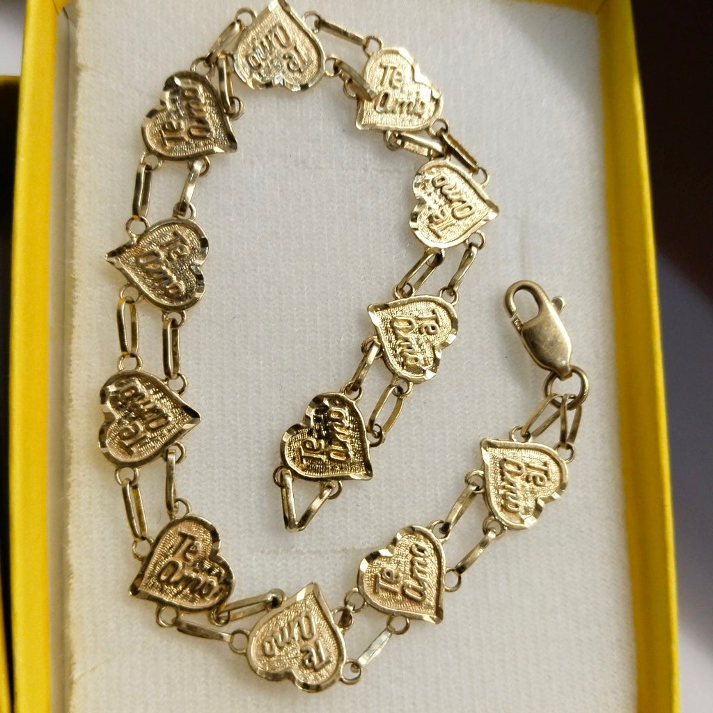 PULSERA ORO 14 K 6.4 GRMS (SEMINUEVO)