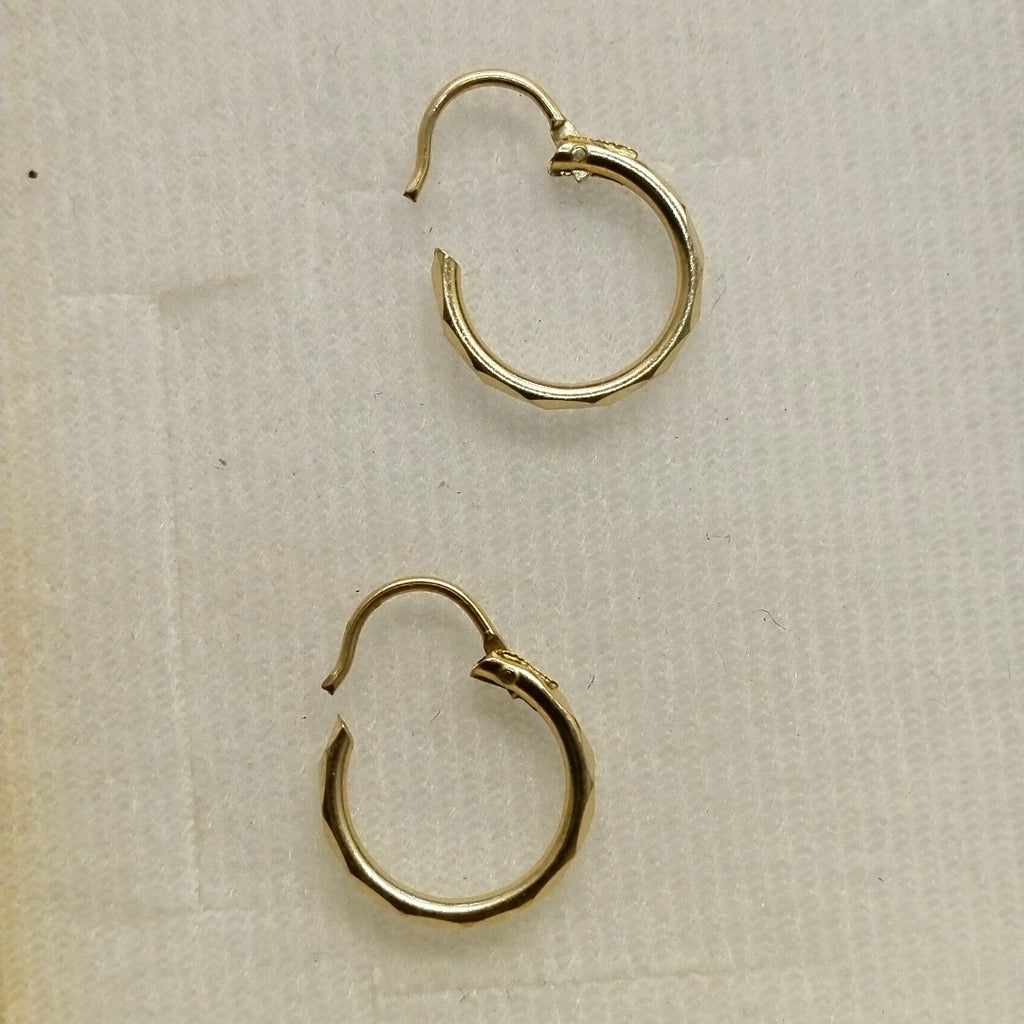 ARRACADAS PAR ORO 10 K 0,80 GRMS (SEMINUEVO)