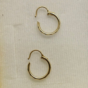 ARRACADAS PAR ORO 10 K 0,80 GRMS (SEMINUEVO)