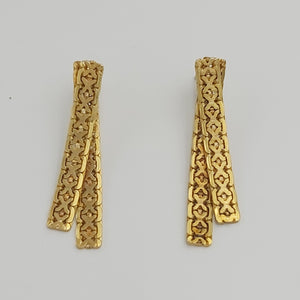 ARETES PAR ORO 14 K 11.3 GRMS (SEMINUEVO)