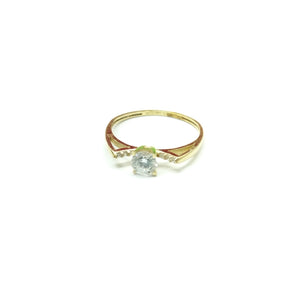 SOLITARIO ORO 14 K 1,20 GRMS (SEMINUEVO)