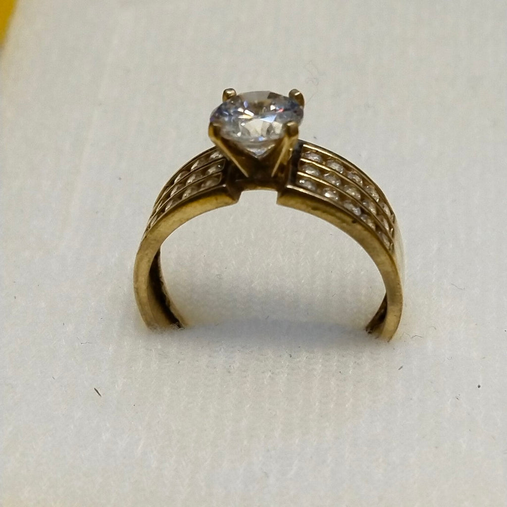 ANILLO ORO 10 K 3 GRMS (SEMINUEVO)