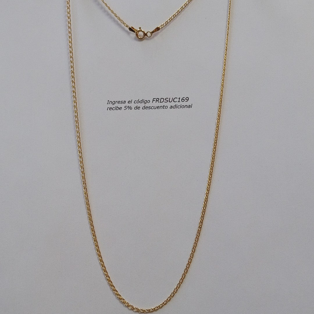 CADENA ORO 14 K 1,30 GRMS (SEMINUEVO)