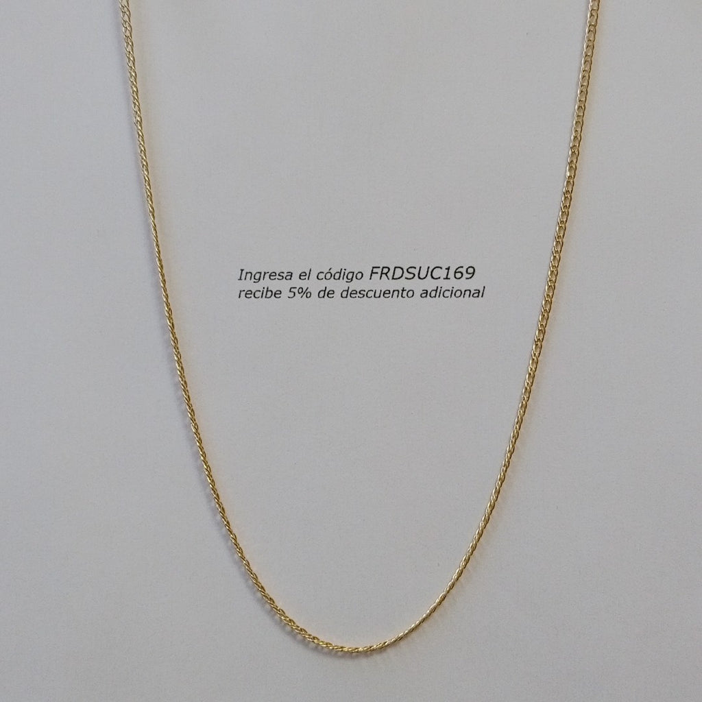 CADENA ORO 14 K 1,10 GRMS (SEMINUEVO)