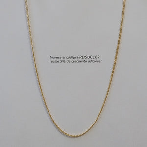 CADENA ORO 14 K 1,10 GRMS (SEMINUEVO)