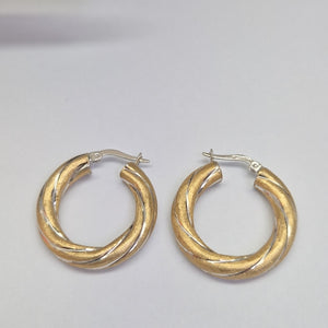 ARRACADAS PAR ORO 14 K 4,00 GRMS (SEMINUEVO)