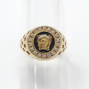 ANILLO ORO 14 K 10.2 GRMS (SEMINUEVO)
