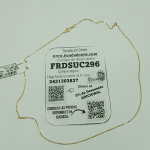 CADENA ORO 10 K 0.7 GRMS (SEMINUEVO)