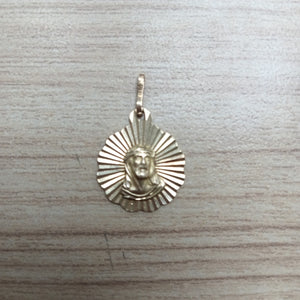MEDALLA RELIGIOSA ORO 10 K 0,90 GRMS (SEMINUEVO)