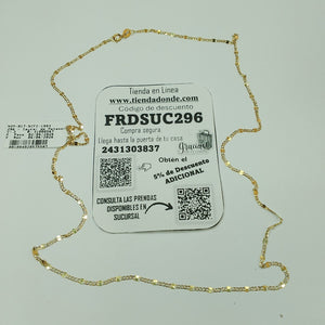 CADENA ORO 10 K 1.8 GRMS (SEMINUEVO)