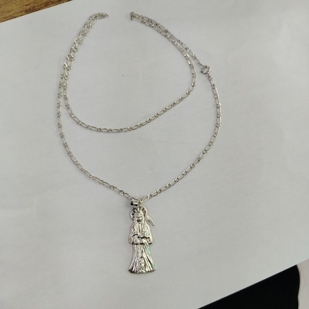 CADENA, DIJE PLATA 9 GRMS (SEMINUEVO)