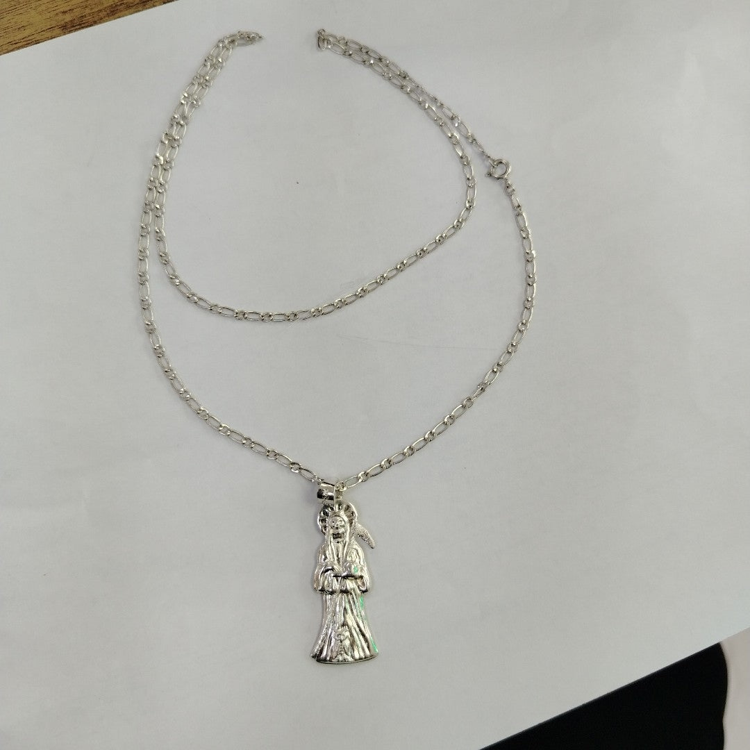 CADENA, DIJE PLATA 9 GRMS (SEMINUEVO)