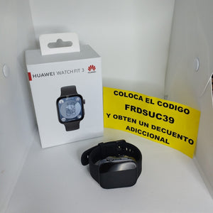 SMARTWATCH HUAWEI WATCH FIT 3 SLO-B09 44 MM BLUETOOTH (SEMINUEVO)