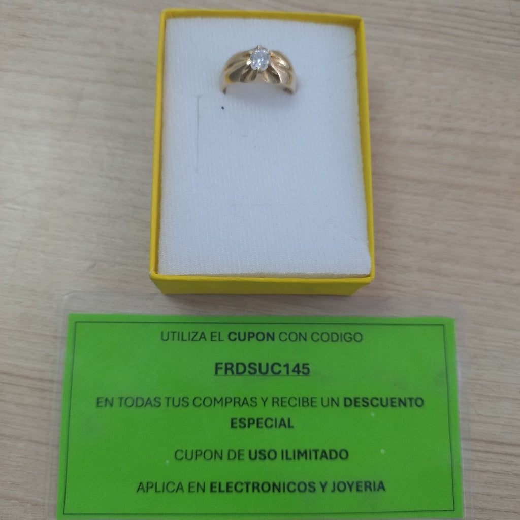 ANILLO ORO 14 K 6.3 GRMS (SEMINUEVO)