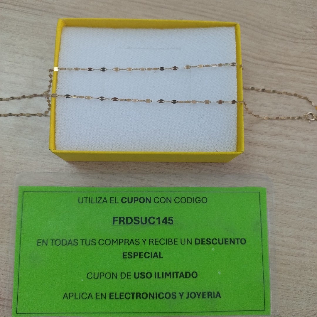 CADENA ORO 10 K 1,00 GRMS (SEMINUEVO)