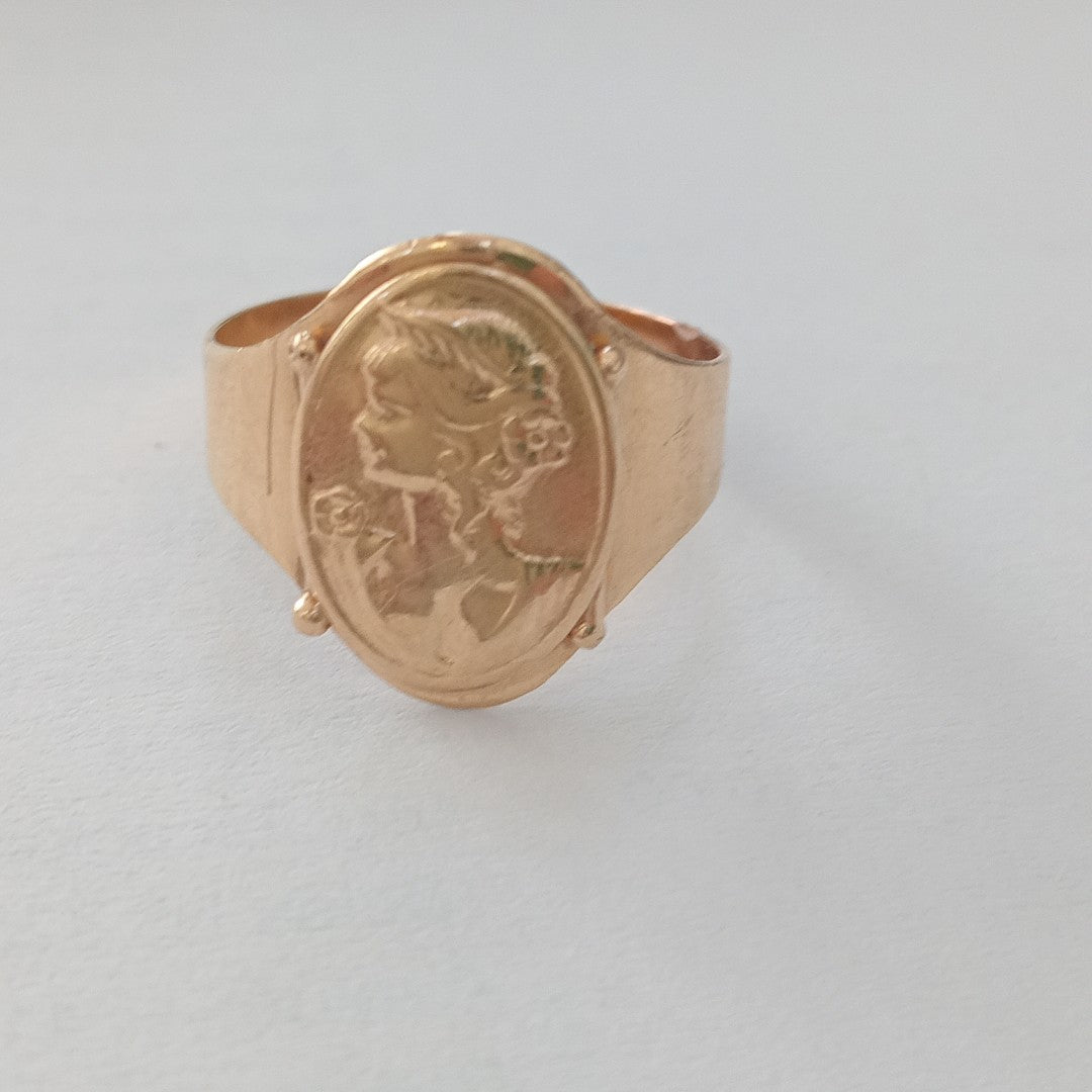 ANILLO ORO 10 K 2,60 GRMS (SEMINUEVO)