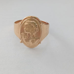 ANILLO ORO 10 K 2,60 GRMS (SEMINUEVO)