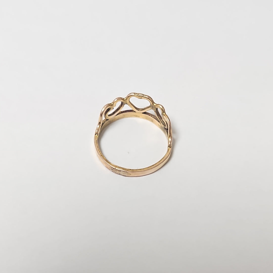 ANILLO ORO 10 K 0,90 GRMS (SEMINUEVO)