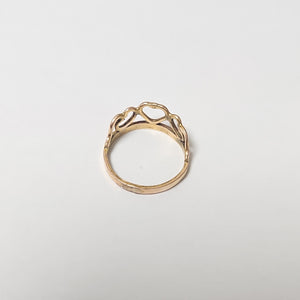 ANILLO ORO 10 K 0,90 GRMS (SEMINUEVO)