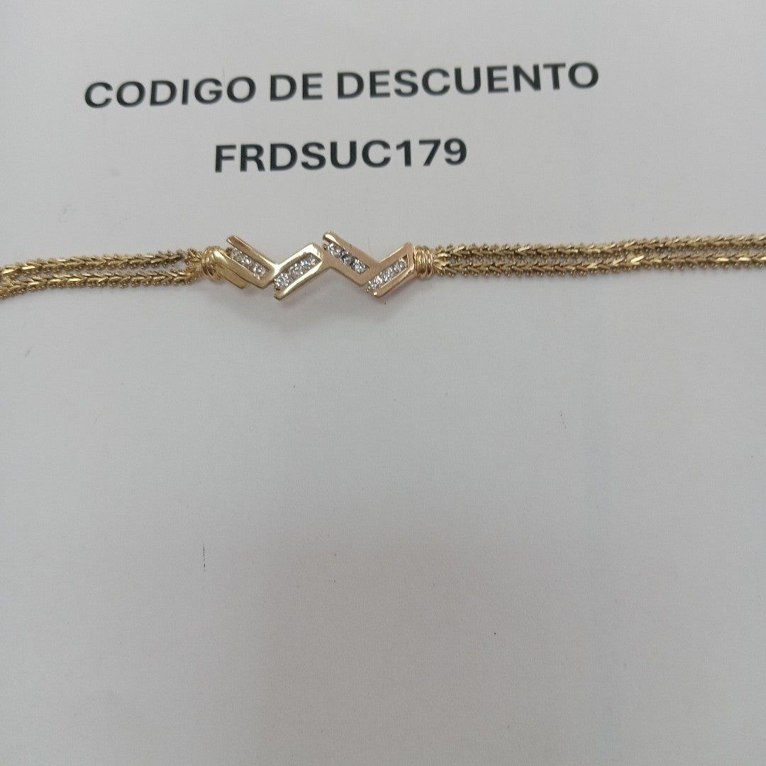 PULSERA ORO 10 K 14.5 GRMS (SEMINUEVO)
