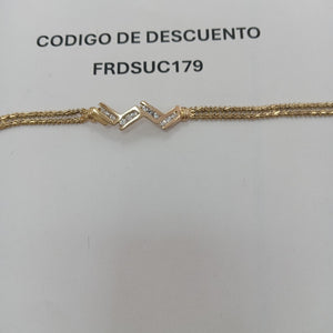 PULSERA ORO 10 K 14.5 GRMS (SEMINUEVO)