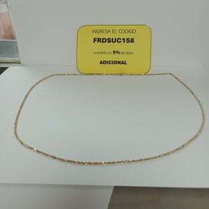 CADENA ORO 14 K 8.3 GRMS (SEMINUEVO)