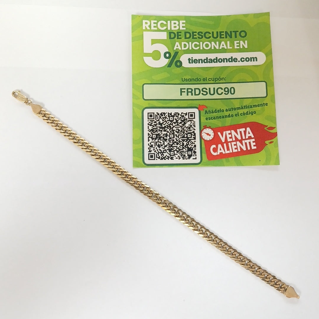 PULSERA ORO 14 K 13.8 GRMS (SEMINUEVO)