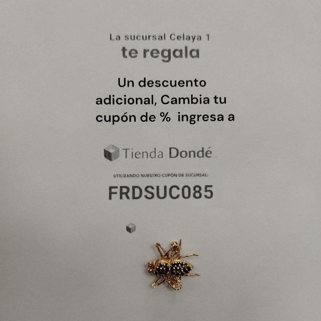 DIJE ORO 14 K 2.6 GRMS (SEMINUEVO)