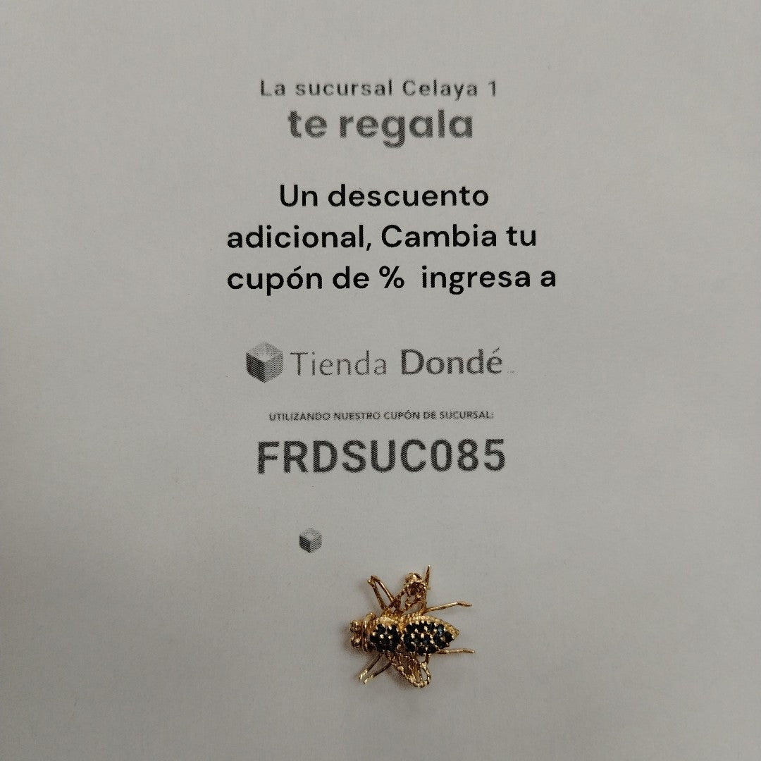DIJE ORO 14 K 2.6 GRMS (SEMINUEVO)