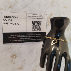 PULSERA ORO 14 K 5.4 GRMS (SEMINUEVO)
