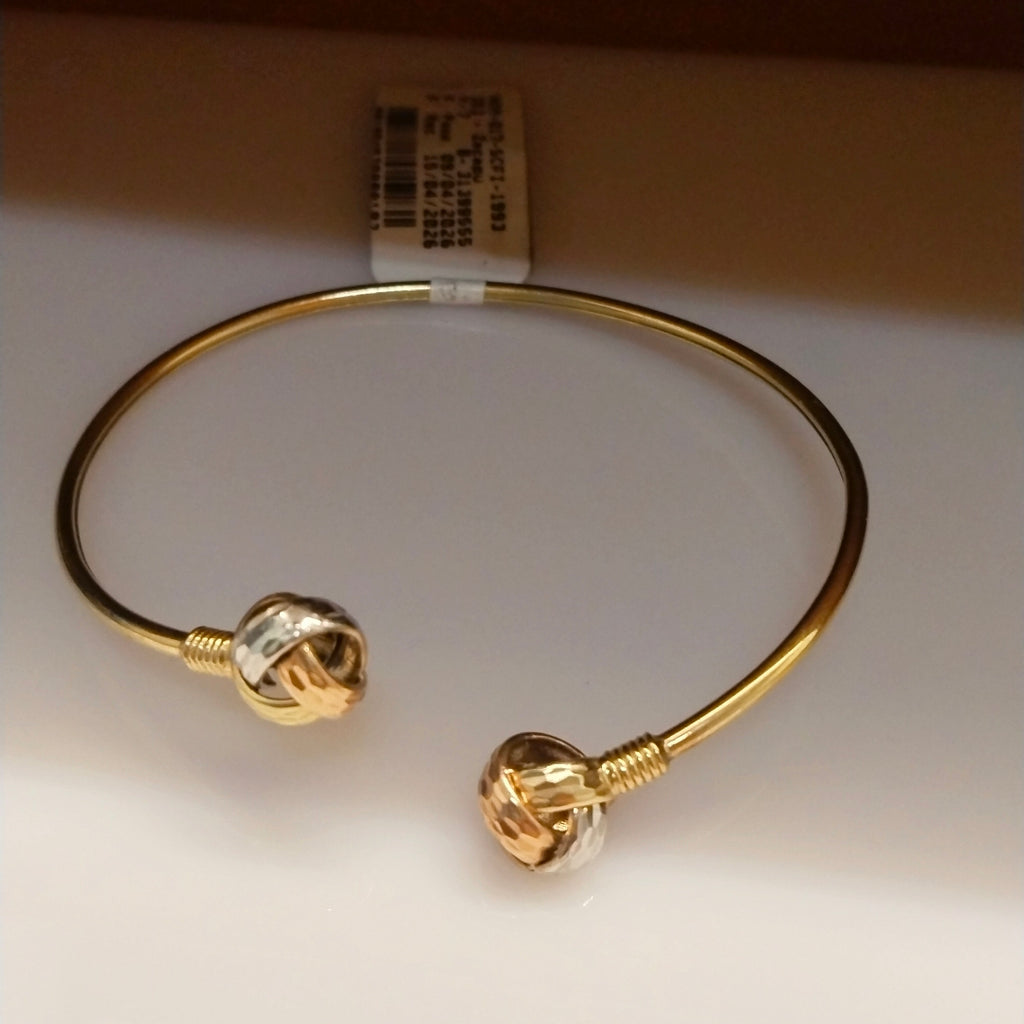 PULSERA RIGIDA ORO 10 K 4.1 GRMS (SEMINUEVO)