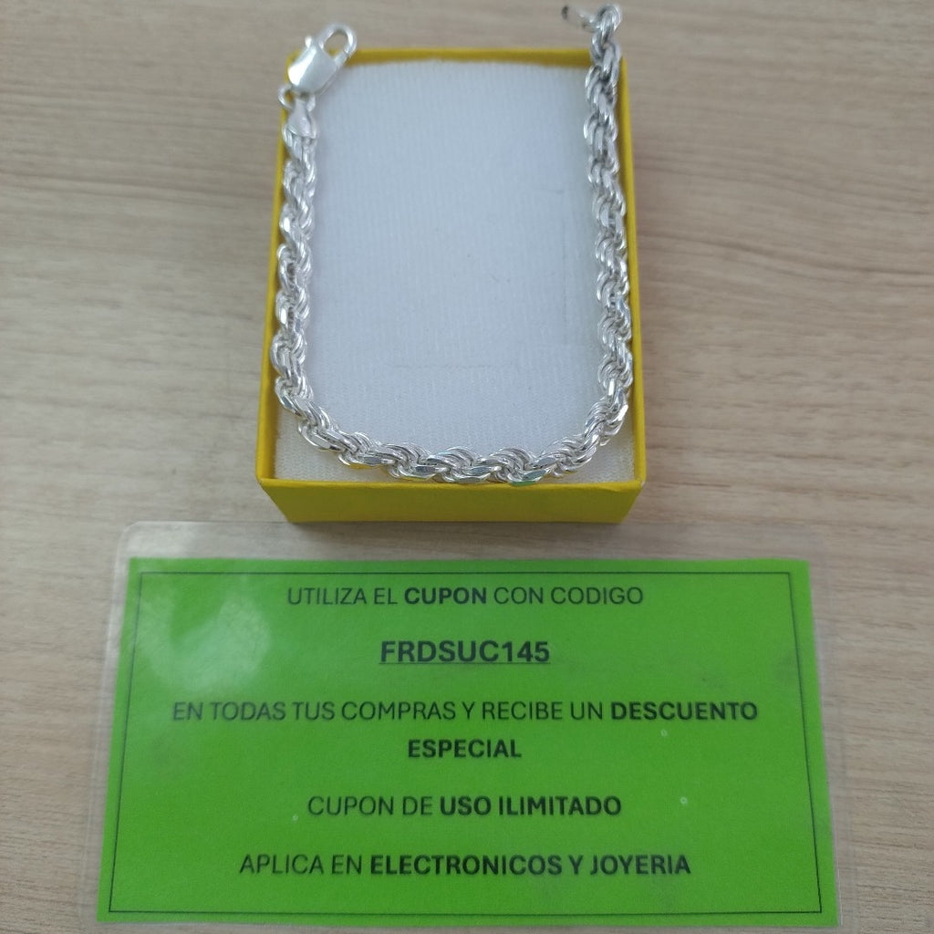 PULSERA PLATA 21.7 GRMS (SEMINUEVO)