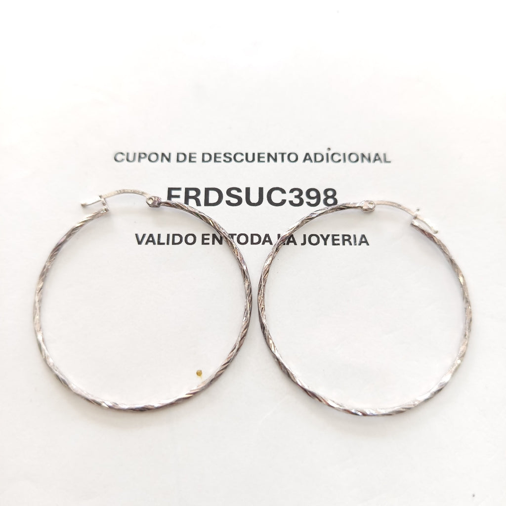 ARRACADAS PAR PLATA 2.5 GRMS (SEMINUEVO)