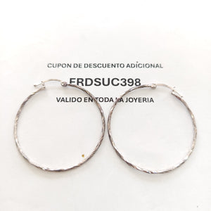 ARRACADAS PAR PLATA 2.5 GRMS (SEMINUEVO)