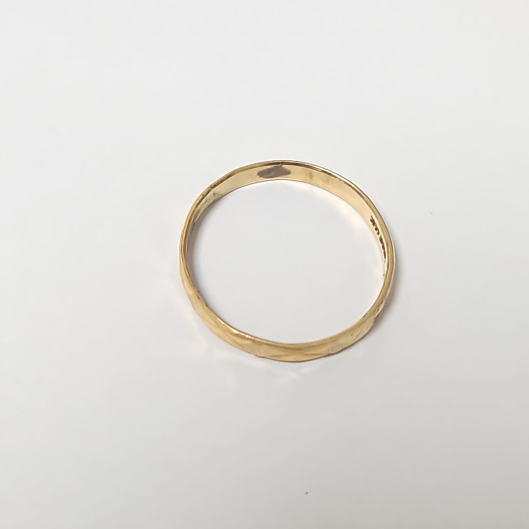 ANILLO ORO 14 K 1,80 GRMS (SEMINUEVO)