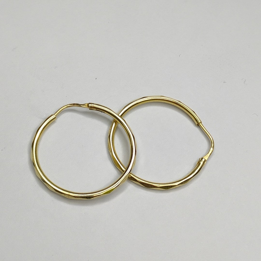 ARRACADAS PAR ORO 14 K 1.6 GRMS (SEMINUEVO)