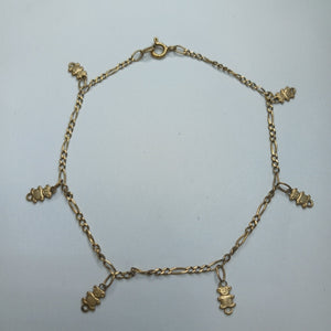 PULSERA ORO 14 K 2,40 GRMS (SEMINUEVO)