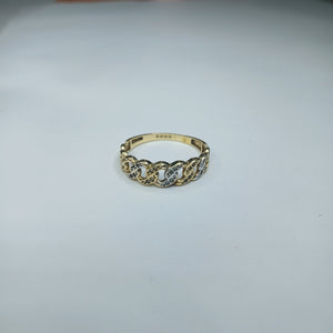 ANILLITO ORO, RODIADO 14 K 2 GRMS (SEMINUEVO)