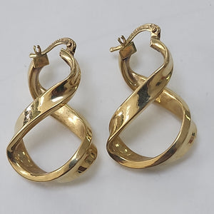 ARRACADAS PAR ORO 10 K 3.6 GRMS (SEMINUEVO)