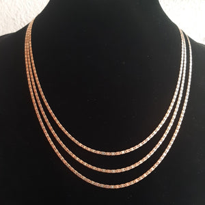 CADENA ORO COMBINADO 10 K 5,90 GRMS (SEMINUEVO)