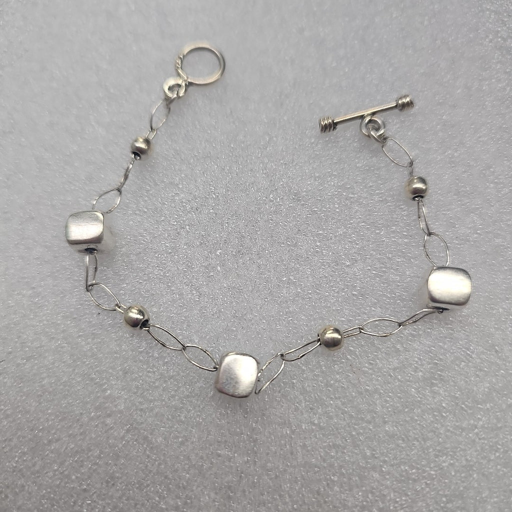 ANILLITO, PULSERA PLATA 11.6 GRMS (SEMINUEVO)