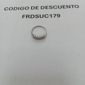 ANILLITO ORO BLANCO 14 K 2 GRMS (SEMINUEVO)