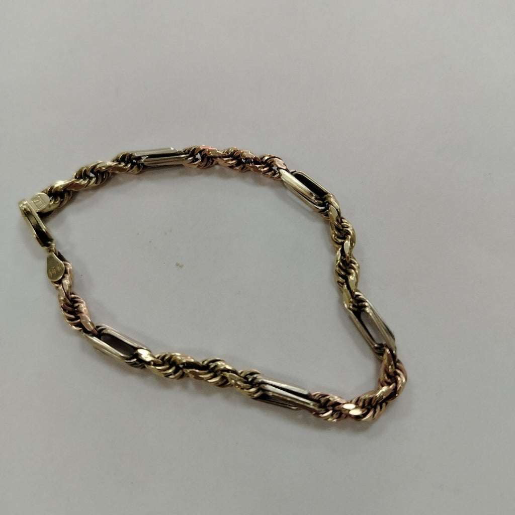 PULSERA ORO, ORO COMBINADO 14 K 6 GRMS (SEMINUEVO)