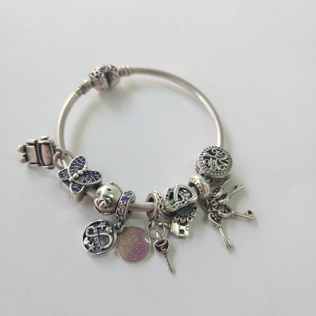 PULSERA RIGIDA PLATA 32 GRMS (SEMINUEVO)