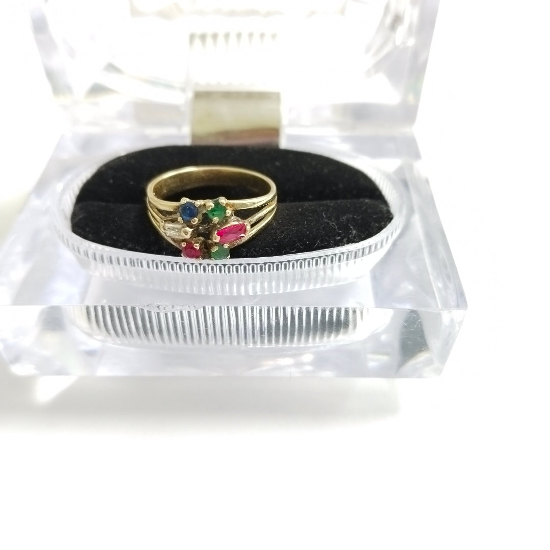 ANILLO ORO 10 K 2.3 GRMS (SEMINUEVO)