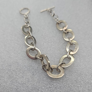 DIJE, PULSERA PLATA 28.6 GRMS (SEMINUEVO)