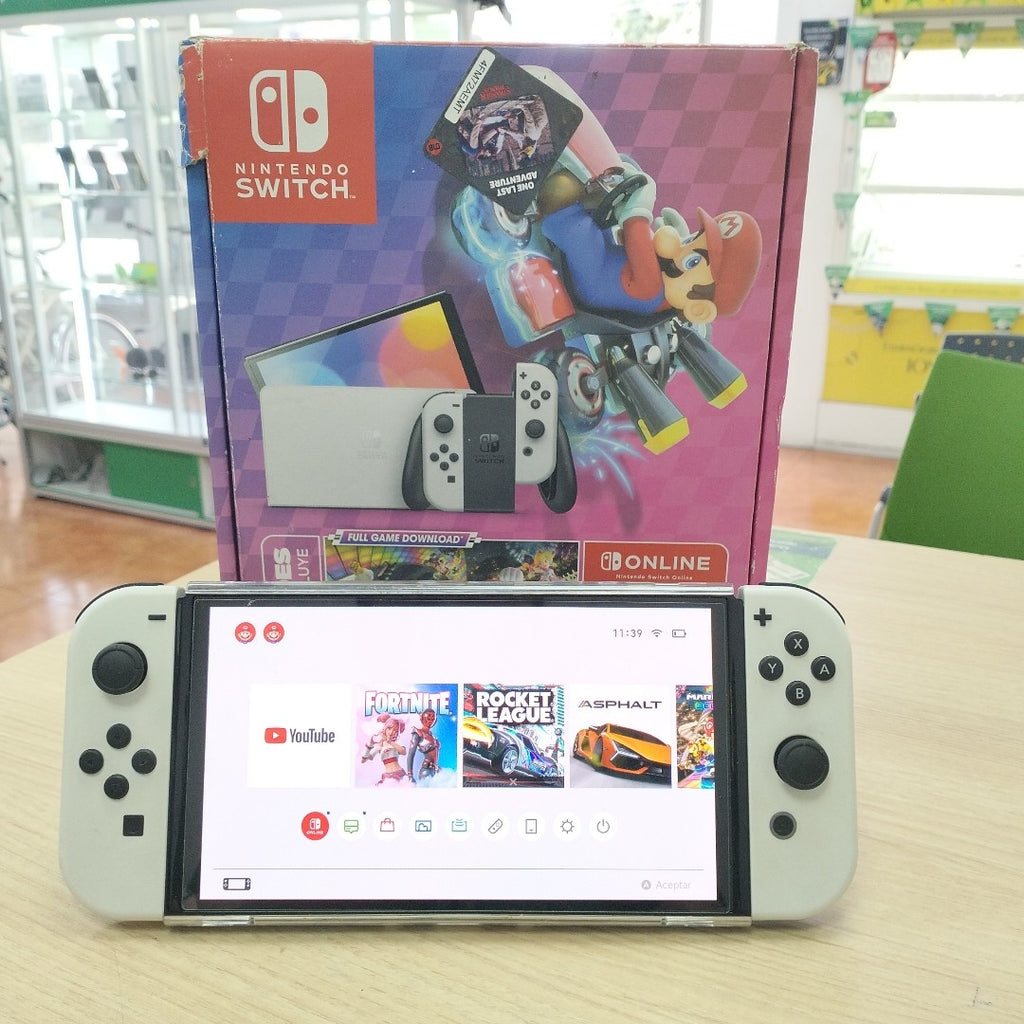 CONSOLA DE VIDEOJUEGO NINTENDO SWITCH OLED 64 GB (SEMINUEVO)
