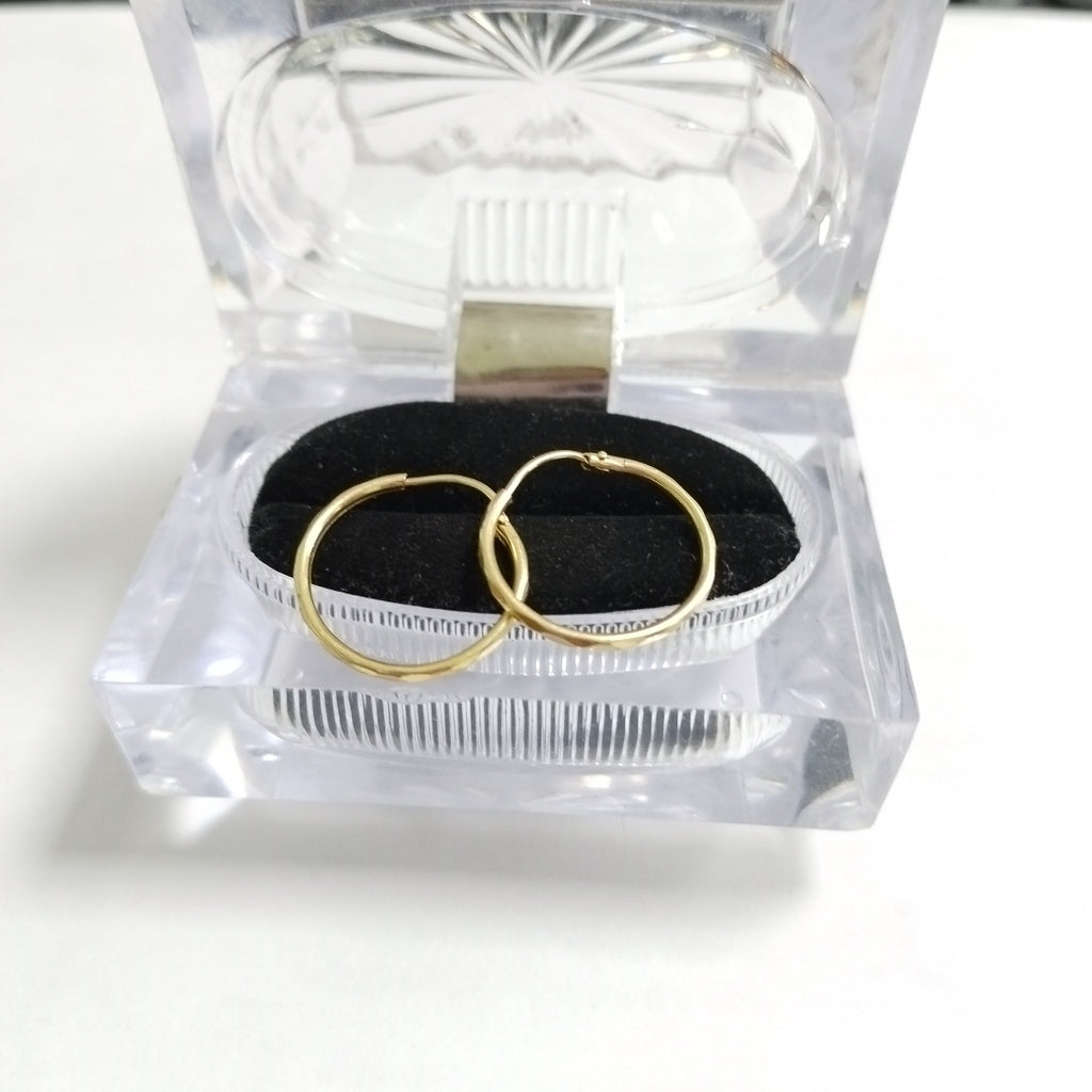 ARRACADAS PAR ORO 10 K 1 GRMS (SEMINUEVO)