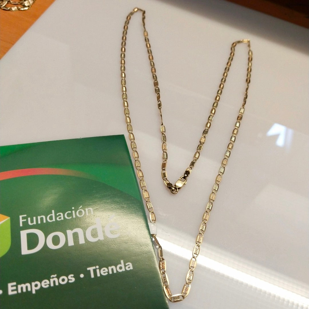 CADENA ORO 10 K 4.9 GRMS (SEMINUEVO)